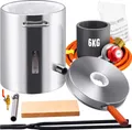Produktbild: VEVOR 6kg Propan Schmelzofen Schmiedeofen Edelstahl 1482℃ Metall Gasofen