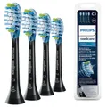 Produktbild: Philips Sonicare Original C3 Premium Plaque Defence Standard Schallzahnbürstenköpfe - 4er-Pack in Schwarz (Modell HX9044/33)