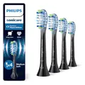 Produktbild: Philips Sonicare C3 Premium Plaque Defense, Original Ersatzbürstenköpfe, Schwarz, 4er-Pack, HX9044/88