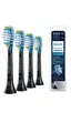 Produktbild: Philips Sonicare Aufsteckbürsten HX9044/33 Bürstenköpfe 4 Stücke - Schwarz - NEU