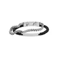 Produktbild: Fossil Armband Für Männer Vintage Casual, Innenlänge: 180mm - 195mm Silber Edelstahlarmband, JF03325040