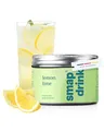 Produktbild: everydays – smap® drink lemon – 100% reine Aminosäuren - hochwertige Proteinbausteine für Zellen, Muskeln & Regeneration – Vegan, zuckerfrei - Zitrone-Limette (300g)
