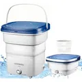 Produktbild: Steinborg SB-4004 Faltbare Mini Waschmaschine Camping 1,5 kg Wäsche 135 Watt