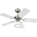 Produktbild: Westinghouse Princess Radiance II Deckenventilator  (Ø) 90 cm Flügelfarbe: Wenge, Weiß Gehäusefarbe
