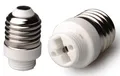 Produktbild: Lichtadapter von Sockel E27 auf G9 Fassung Adapter Sockelumwandler Konverter