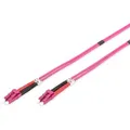 Produktbild: DIGITUS LWL Patchkabel, Duplex, LC zu LC MM OM4 50/125 Á, 10 m