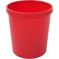 Produktbild: V-Part Runder Papierkorb 18 Liter offen rot