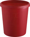 Produktbild: HELIT H61058-25 - Papierkorb 18 Liter, rot