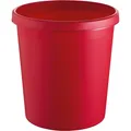 Produktbild: helit H6105825 Papierkorb 18 Liter PE rund rot