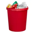 Produktbild: helit Papierkorb 18,0 l rot, 1 St.