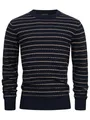 Produktbild: Indicode Herren INMoltilion Strickpullover aus 100% Baumwolle | Strickpullover für Männer Navy, XL
