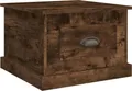 Produktbild: vidaXL Couchtisch Räuchereiche 50x50x35 cm Holzwerkstoff