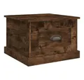 Produktbild: vidaXL Ablagetisch, Couchtisch Räuchereiche 50x50x35 cm Holzwerkstoff