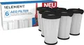 Produktbild: 6 Filter für AEG Staubsauger CX7, CX72 & QX8 – ersetzt AEF150 – Ersatzfilter ...