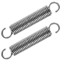 Produktbild: GUNGY Zugfedern mit Haken Edelstahl Spannfeder Zugfeder 100mm Außendurchmesser 18mm Drahtdurchmesser 2,5mm Maximale Zugkraft 12,8KG 2,5x18x100mm 2 Stück