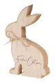 Produktbild: Levandeo® Osterhase, Osterhase Frohe Ostern Deko Hase H20cm MDF Holz Natur Figur Tischdeko