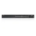 Produktbild: Dell PowerConnect N3024P L3 Gigabit Ethernet (10/100/1000)-Power Over Ethernet (PoE) 1U schwarz