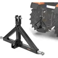 Produktbild: Vevor 3-punkt-anhängerkupplung Mit 5,08 Cm Empfänger, Dreipunktaufnahme, 1360 Kg Kapazität, Traktor-anhängerkupplungsadapter, Kompatibel Mit Kubota, Mahindra, John Deere, Massey Ferguson
