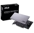 Produktbild: Asus Hyper M.2 X16 Card V2 Modulkarte PCIe 3.0 x16 zu M.2 NVMe, RAID-Controller