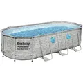 Produktbild: Bestway Pool, Weiß, Grau, Blau, Kunststoff, Metall, 274x122x549 cm, Freizeit, Pools und Wasserspaß, Pools