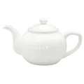 Produktbild: Greengate Teekanne ALICE Weiß Kanne 1 Liter Everyday Geschirr Teapot WHITE