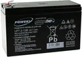 Produktbild: Powery Blei-Gel Akku 12V 7,2Ah 12V 7,2Ah/86Wh Lead-Acid Schwarz