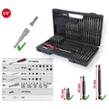 Produktbild: Set Schraubendreher-Einsatz (Bits) KS TOOLS 911.2008 Werkzeugstahl