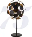 Produktbild: Searchlight Tischleuchte Discus 3Lt Table Lamp - Black Metal & Black & Gold PC Discs, Leuchtmittel wechselbar
