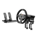 Produktbild: MOZA Racing MOZA R5 Racing Bundle Lenkrad- und Pedalset für Racing-Simulatoren, realistisches Fahrgefühl, Wheelbase mit 5,5 Nm Drehmoment, 280mm Lenkrad