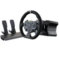 Produktbild: MOZA R5 Racing Set (R5 DD Wheelbase, ES Wheel, SR-P Lite Pedale, Tischhalterung)