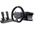 Produktbild: MOZA RACING RS21 R5 SET DD WHEELBASE ES WHEEL, Lenkrad- und Pedalset, Schwarz