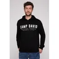 Produktbild: CAMP DAVID Kapuzensweatshirt aus Baumwolle schwarz XXXL (62/64)