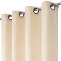 Produktbild: Bestlivings Dekoschal Ellen Ösen ca. 140x145 cm beige - creme