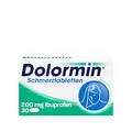 Produktbild: Dolormin® Schmerztabletten – bei Schmerzen und Fieber – wie Kopf-, Zahn- und Regelschmerzen – 30 Tabletten