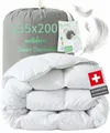 Produktbild: Welldora 4-Jahreszeitenbett, Komfort Bettdecke, Fachärztlich geprüft, Oeko-Tex, Allergiker, Füllung: 100% Extraweiche Federn & Daunen, Ganzjahres Federbett
