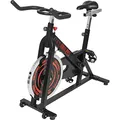 Produktbild: GORILLA SPORTS® Heimtrainer Fahrrad - mit Ergometer, 13kg Schwungrad, Stufenloser Widerstand, Sitz/Griff verstellbar - Fitnessfahrrad, Fitnessbike, Hometrainer, Indoor Cycling Bike, Speedbike