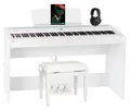 Produktbild: Steinmayer P-60 WM Stagepiano Home Set Weiß