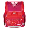 Produktbild: Herlitz® Schulrucksack Loop Jugend Schulranzen Rückentasche | Volumen 16L | Herren Damen Unisex Sportlich | Für Studenten Alltag | Geräumig Haltbar | Sweet Hearts, Rosa, Jugend