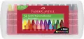 Produktbild: FABER-CASTELL 120034 - Wachsmalkreiden Jumbo 24er Box, inklusive Neon-Farben und Hautfarbe