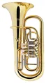 Produktbild: Kompaktes Hüttenbariton aus Messing in Bb mit Drehventilen - ideal für unterwegs