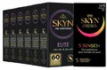 Produktbild: SKYN Elite latexfreie Kondome 60 St + Free SKYN 5 Senses 5St Vorteilssets 65 St