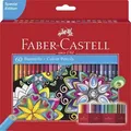 Produktbild: Faber-Castell Buntstift Farbstifte Castle farbig sortiert VE=60 Stück Etui (4 Stück)