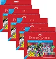 Produktbild: Faber-Castell 111260 - Buntstift Castle, 4X 60er Kartonetui