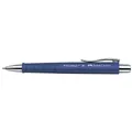 Produktbild: 5x FABER-CASTELL Kugelschreiber M PolyBall blau 241151 Druckkugelschreiber 0,4