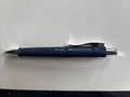 Produktbild: FABER-CASTELL Kugelschreiber POLY BALL M blau matt, Schreibfarbe: blau, Neu(25)