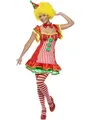 Produktbild: Smiffys Boo Boo Der Clown mit Kleid und Hut auf Haarreifen, Medium