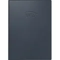 Produktbild: Brunnen Taschenkalender 736 10x14cm 1 Tag/Seite Kunststoff schwarz 2026.
