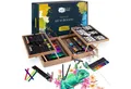 Produktbild: Artina Kreativset Bologna, 127tlg. Malset im Holzkoffer