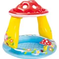 Produktbild: Intex 57114NP Babypool mit Pilz Dach - Kinderpool Planschbecken mit Sonnenschutz
