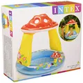 Produktbild: Intex Ware 57114NP Baby Pool Pilz, Durchmesser 102 x 89 cm, bunt